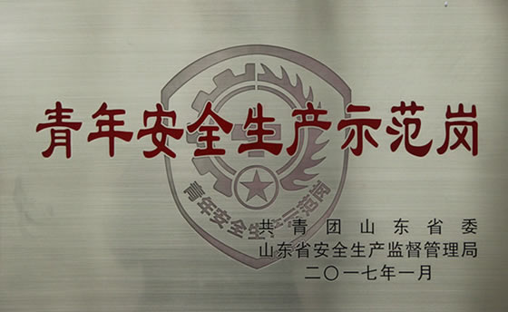 20170322,三胶车间生产三班荣获青年安全生产示范岗