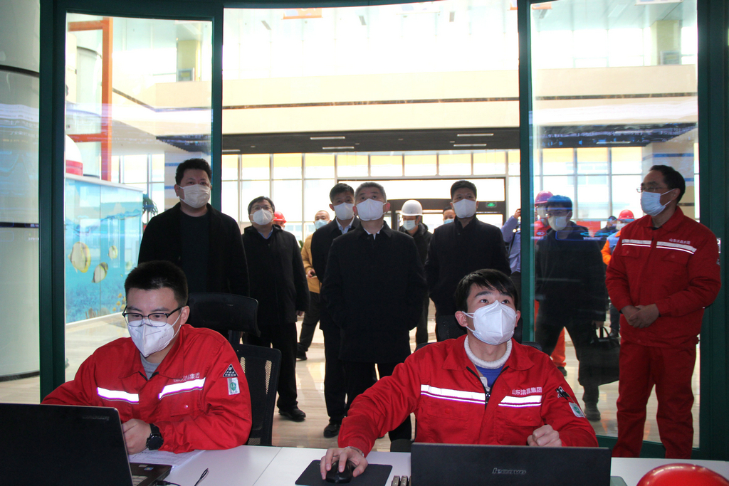 市委常委、副市长贾刚一行来华体网在线登录入口检查安全生产工作