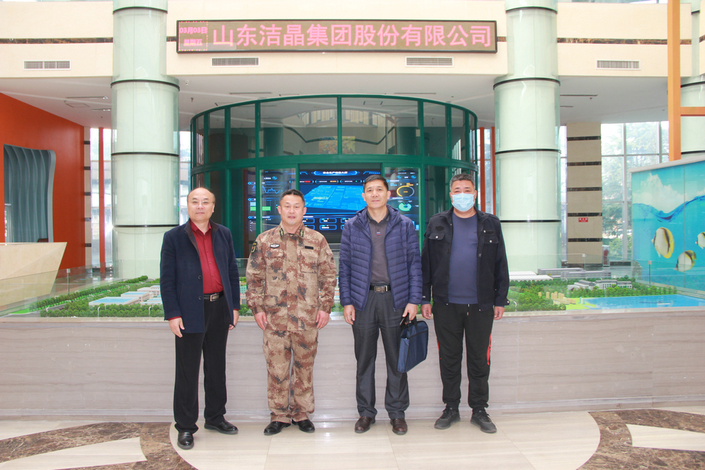 日照经开区武装部部长郑建新来华体网在线登录入口调研