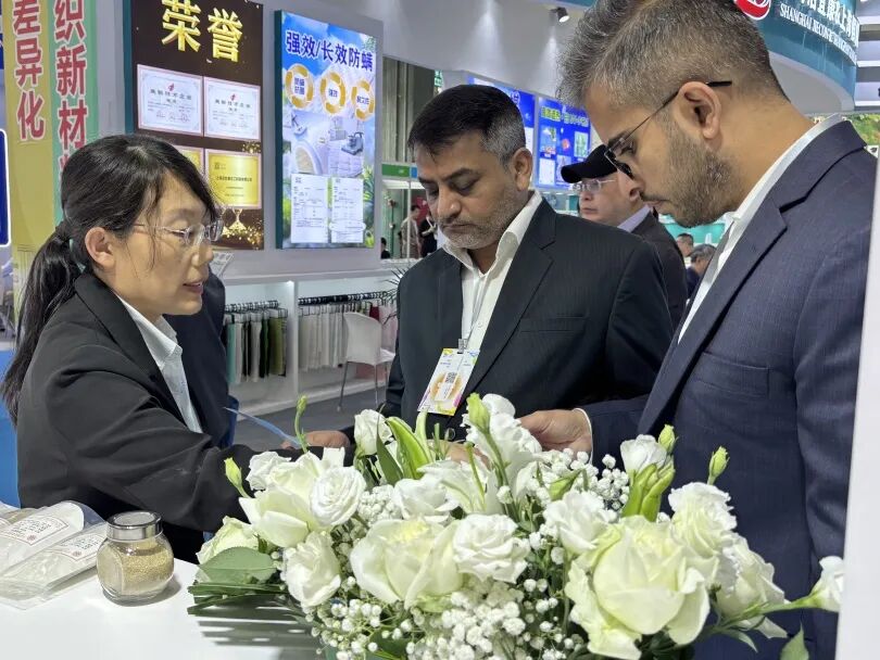 20260415华体网在线登录入口集团亮相第25届上海国际染料展5 20260415华体网在线登录入口集团亮相第25届上海国际染料展5