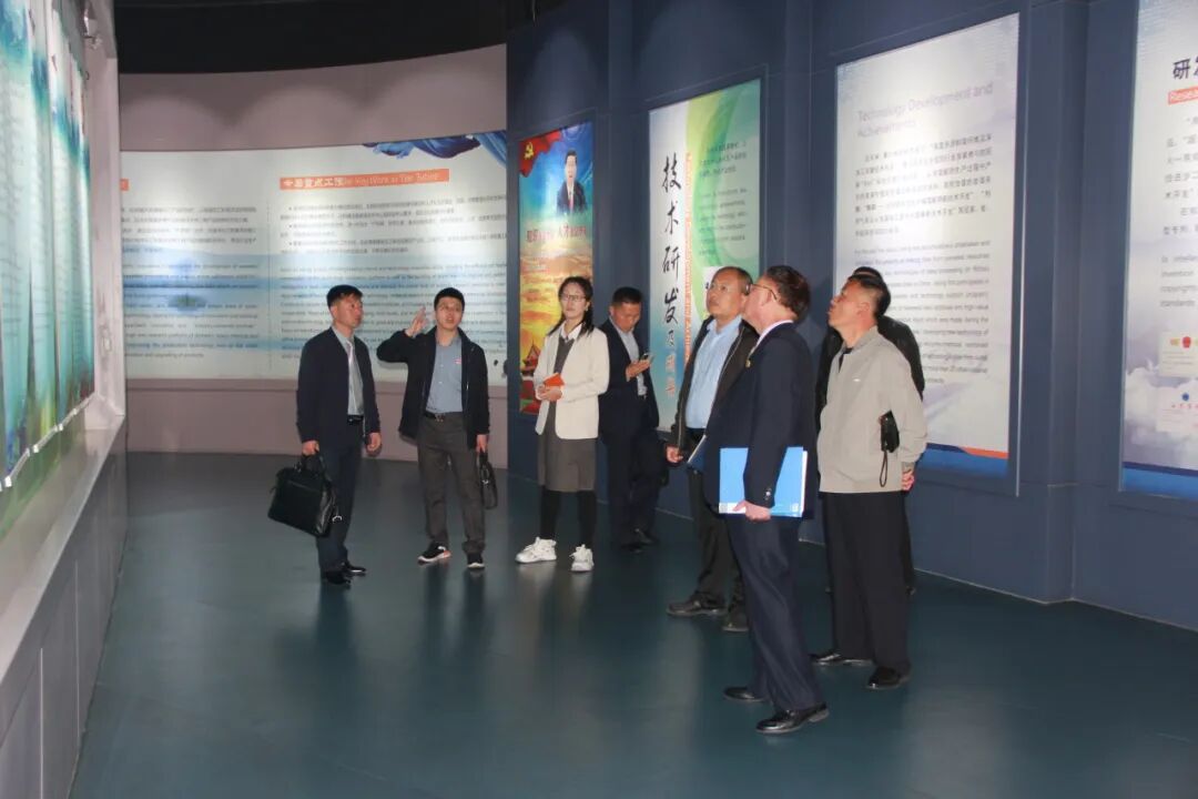 20260423朝鲜水产省代表团到华体网在线登录入口集团参观交流4