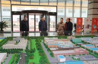 日照经开区武装部部长郑建新来华体网在线登录入口调研