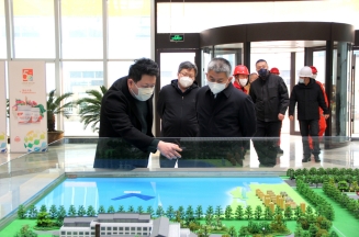 市委常委、副市长贾刚一行来华体网在线登录入口检查安全生产工作